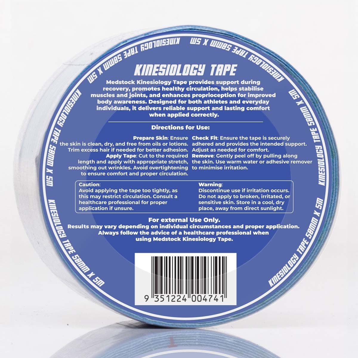 Thumbnail Medstock Kinesiology Tape Blue 50mm x 5m