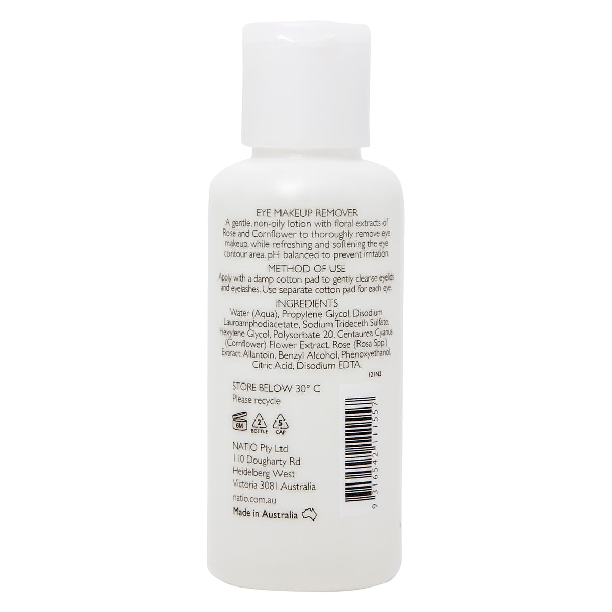 Thumbnail Natio Aromatherapy Eye Make-up Remover 75ml