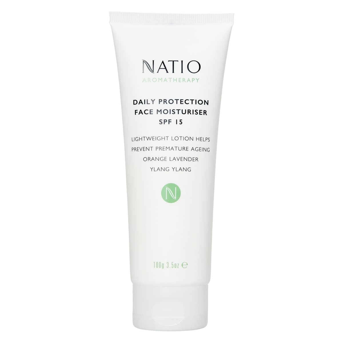 Thumbnail Natio Aromatherapy Daily Protection Face Moisturiser SPF15 100g