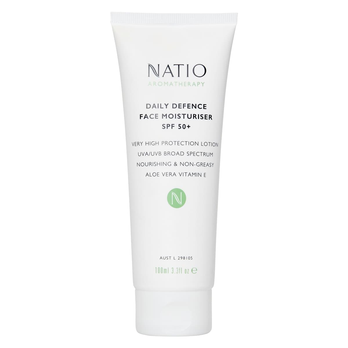 Thumbnail Natio Daily Defence Face Moisturiser SPF50+ 100ml