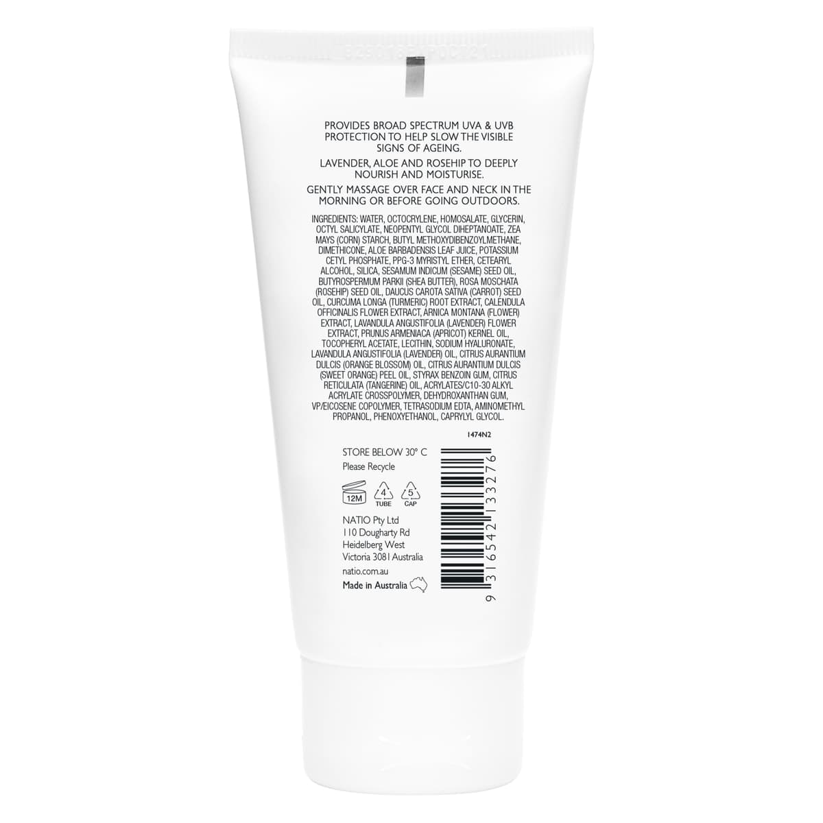 Thumbnail Natio Restore Day Cream SPF15 75ml