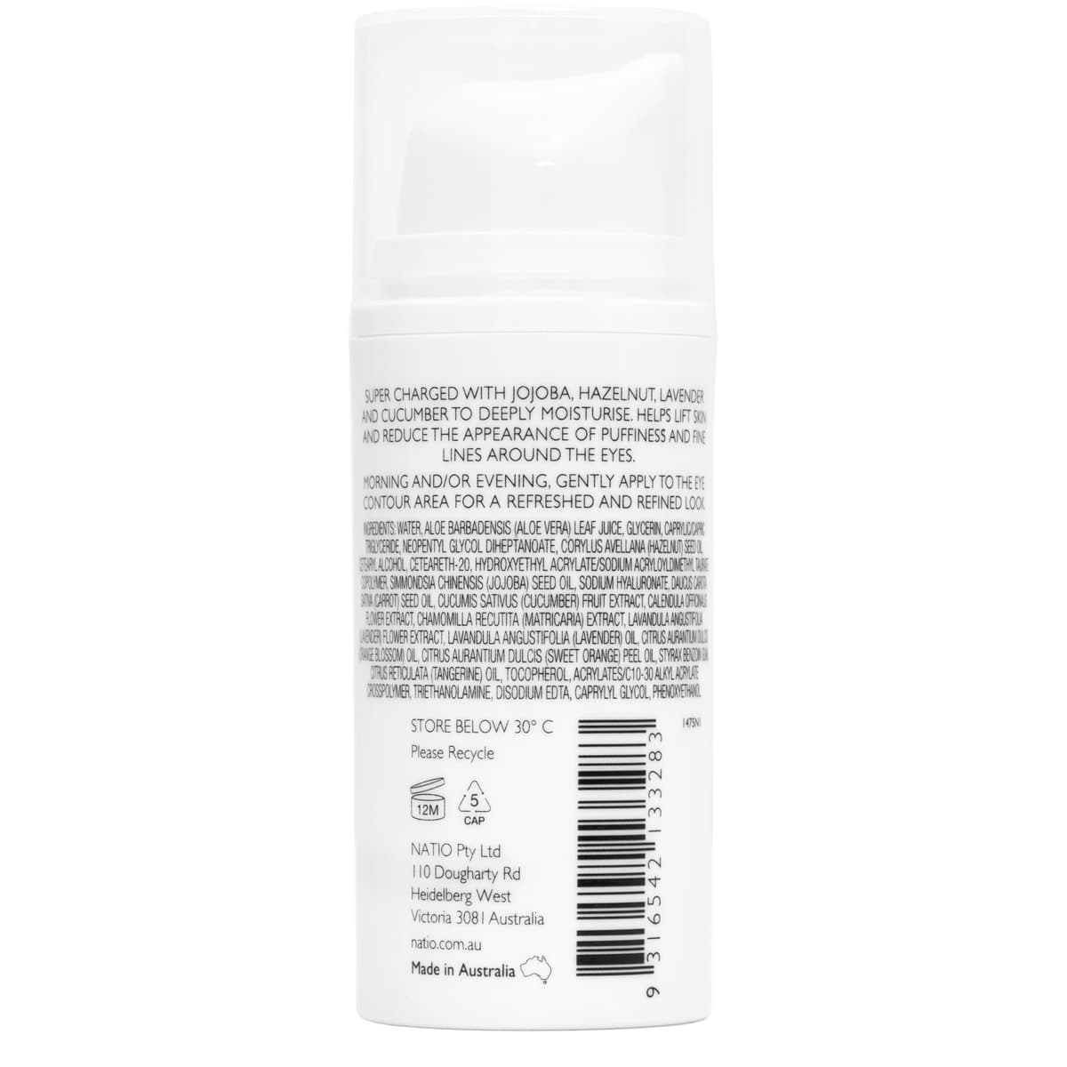 Thumbnail Natio Restore Eye Serum 30ml