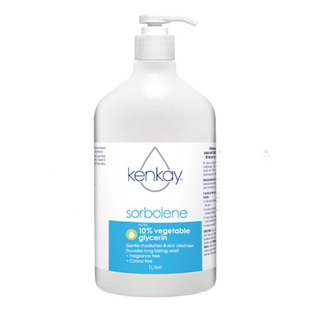 Thumbnail Kenkay Sorbolene with 10% Vegetable Glycerin Pump 1 Litre