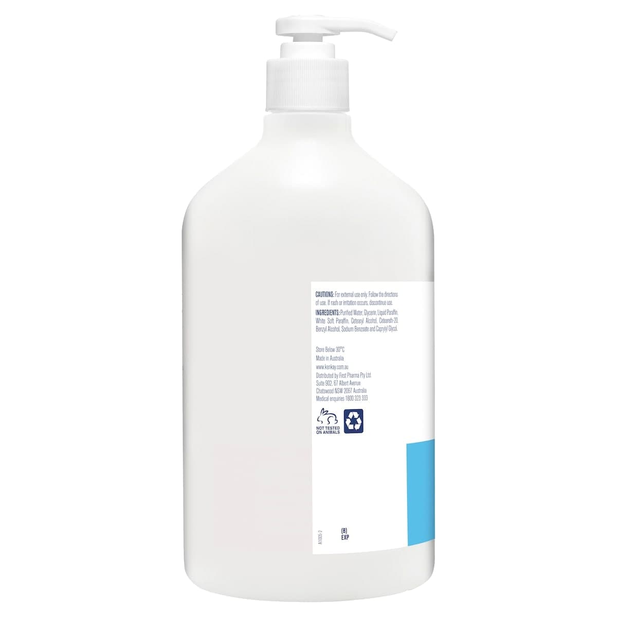 Thumbnail Kenkay Sorbolene with 10% Vegetable Glycerin Pump 1 Litre