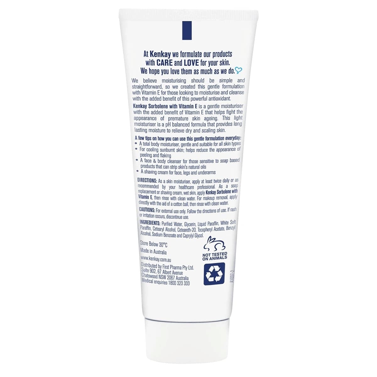 Thumbnail Kenkay Sorbolene with Vitamin E 100g