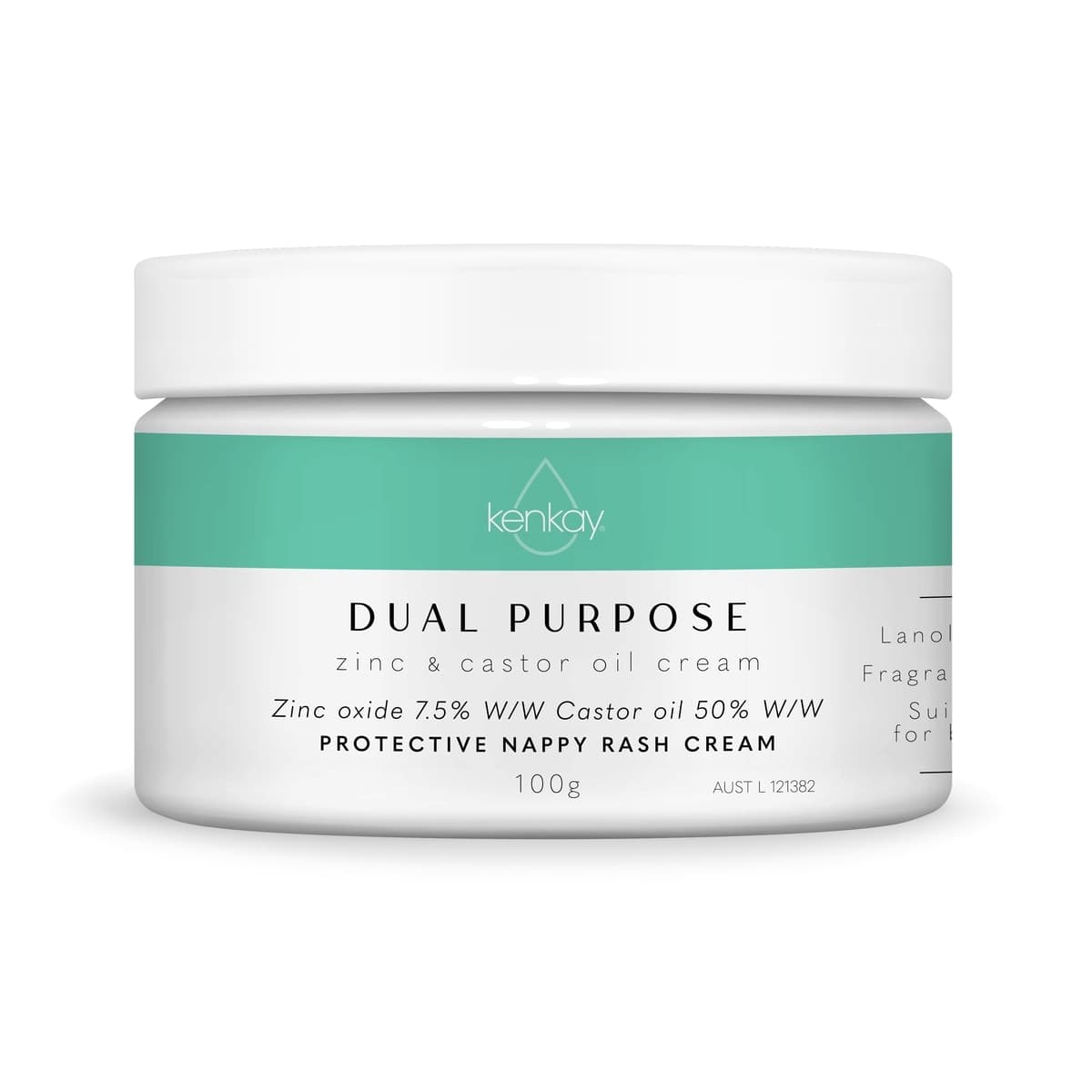 Thumbnail Kenkay Dual Purpose Zinc & Castor Oil Cream 100g