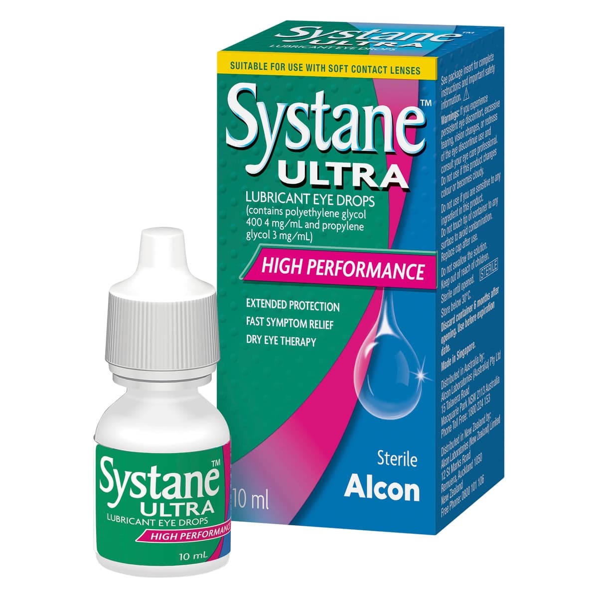 Systane Ultra Lubricating Eye Drops 10ml