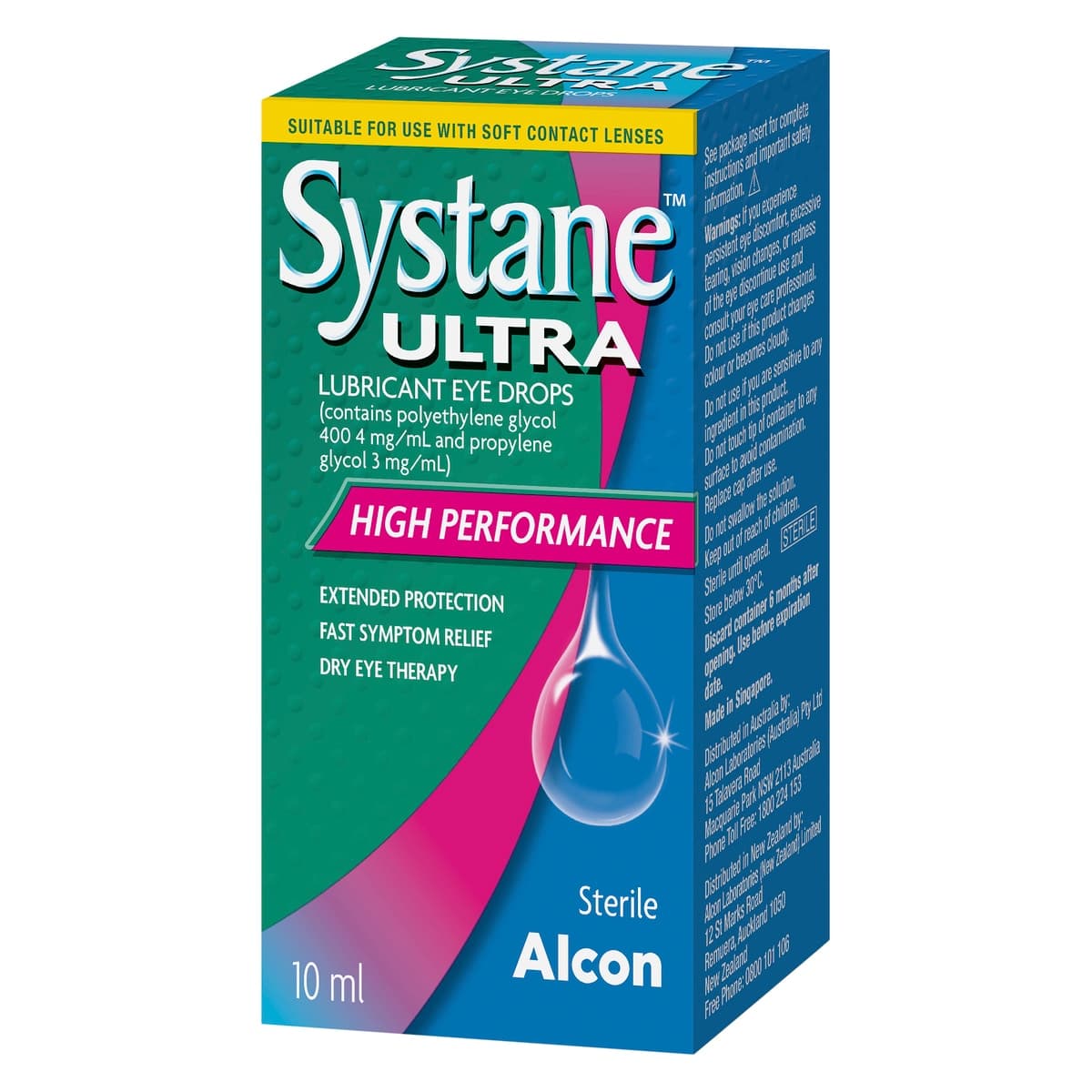Thumbnail Systane Ultra Lubricating Eye Drops 10ml