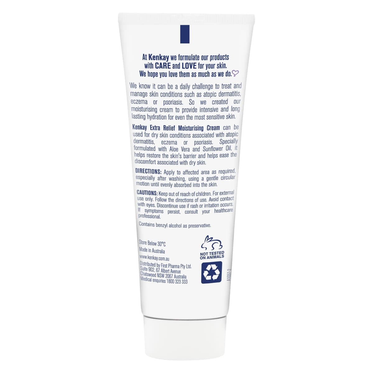 Thumbnail Kenkay Extra Relief Moisturising Cream Tube 100g