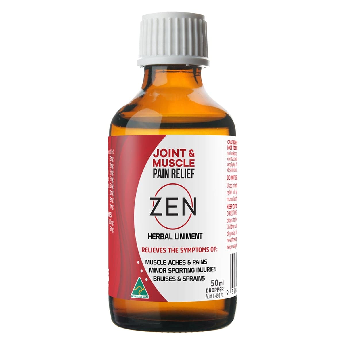 Thumbnail Zen Joint & Muscle Pain Relief Herbal Liniment Drops 50ml