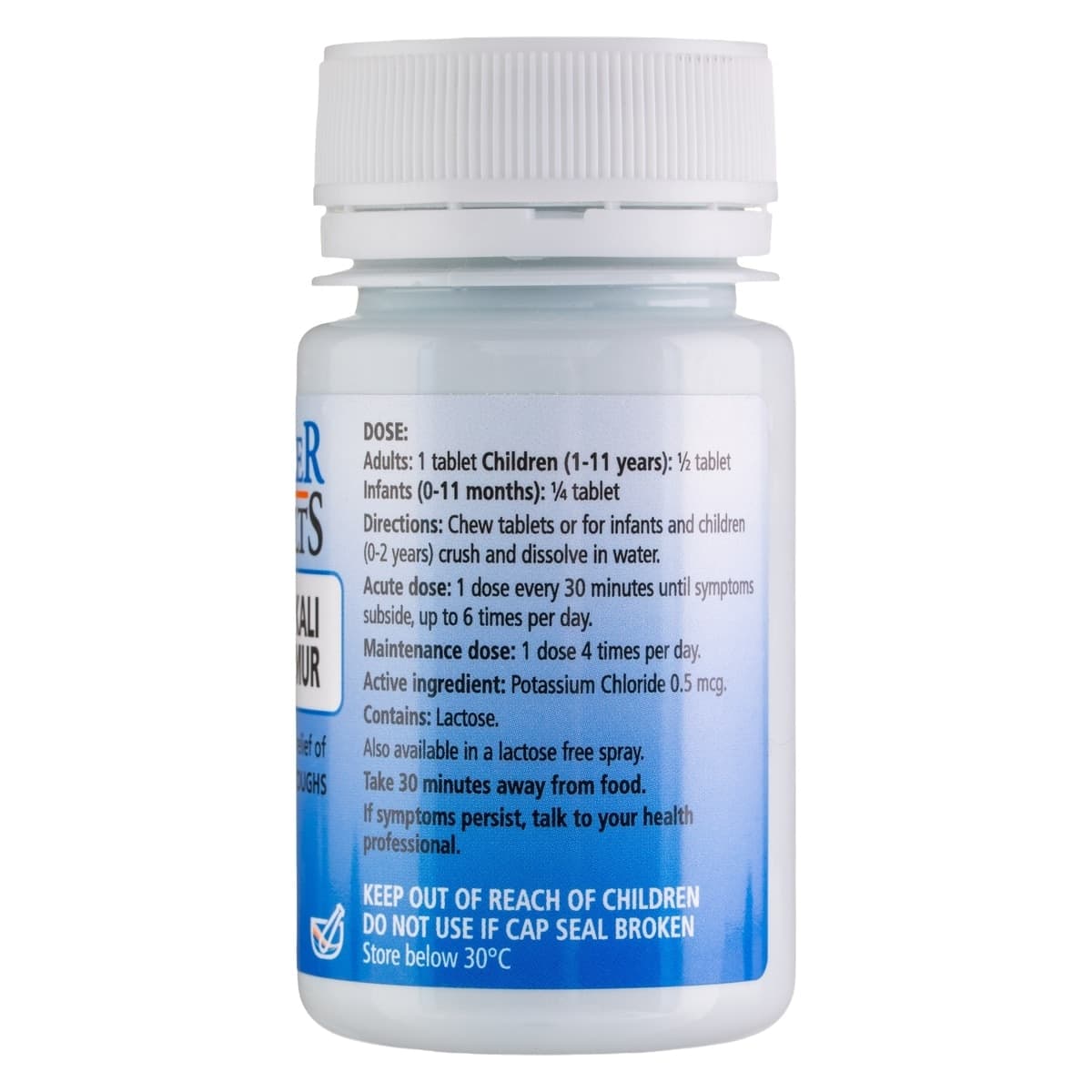 Thumbnail Schuessler Tissue Salts Kali Mur Glandular Tonic 125 Tablets