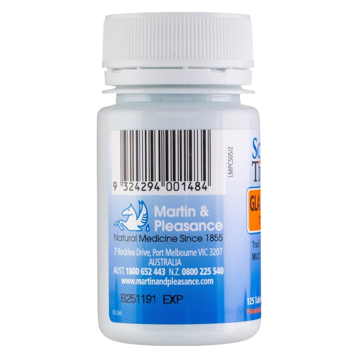 Thumbnail Schuessler Tissue Salts Kali Mur Glandular Tonic 125 Tablets