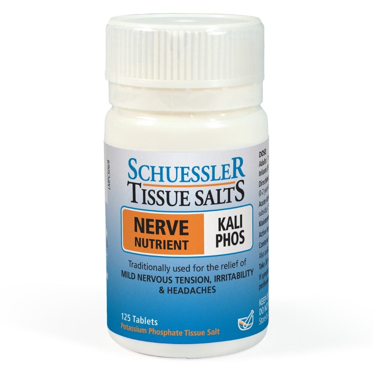 Thumbnail Schuessler Tissue Salts Kali Phos Nerve Nutrient 125 Tablets