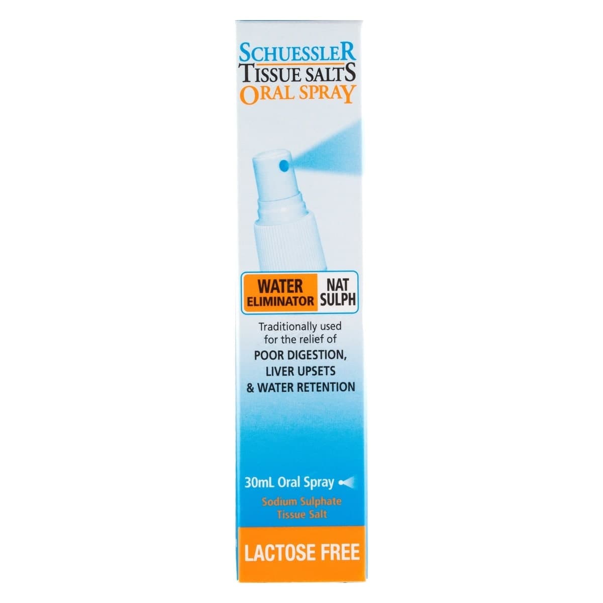 Thumbnail Schuessler Tissue Salts Nat Sulph Water Eliminator Spray 30ml