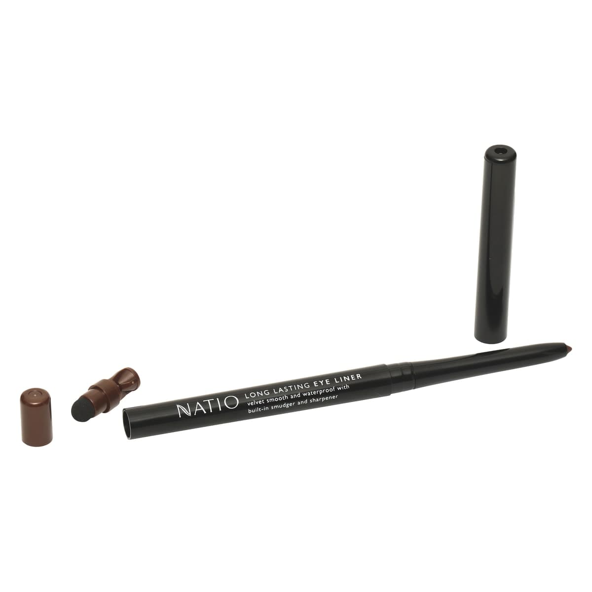 Thumbnail Natio Mechanical Long Lasting Eye Liner Brown 0.3g