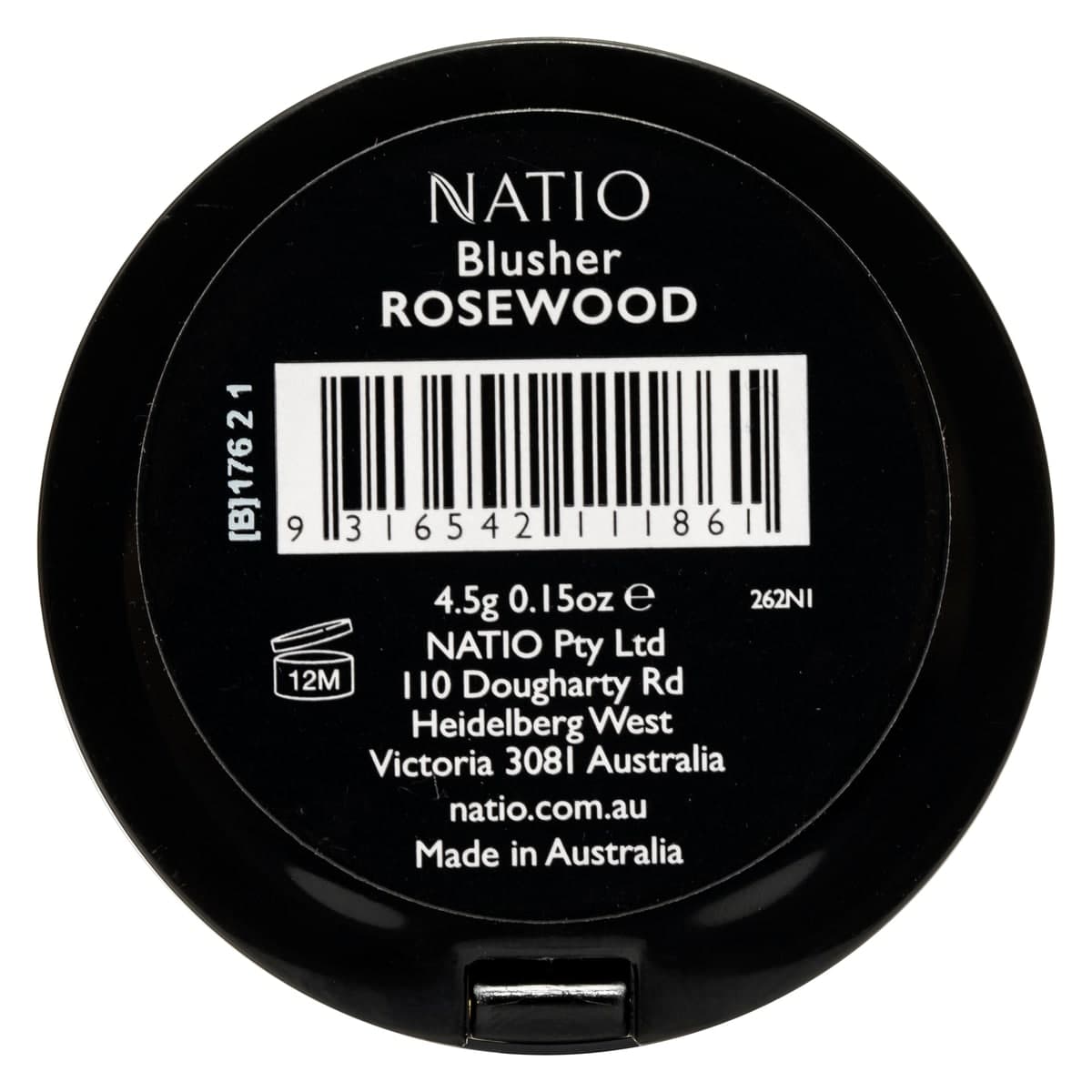 Thumbnail Natio Blusher Rosewood 5g