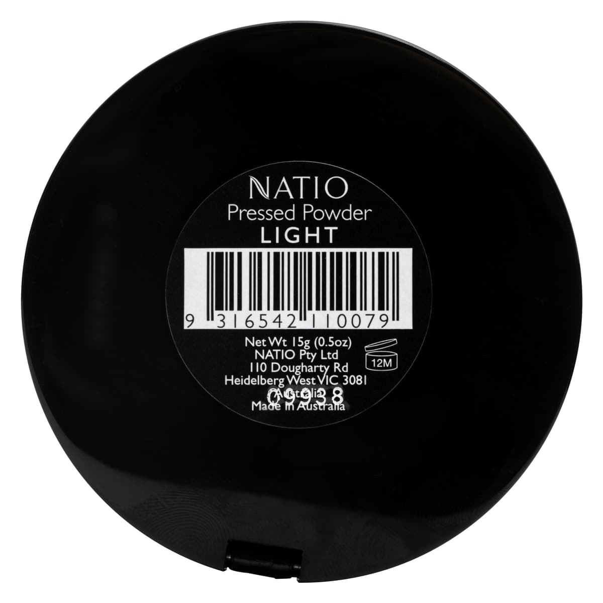 Thumbnail Natio Pressed Powder Light 15g