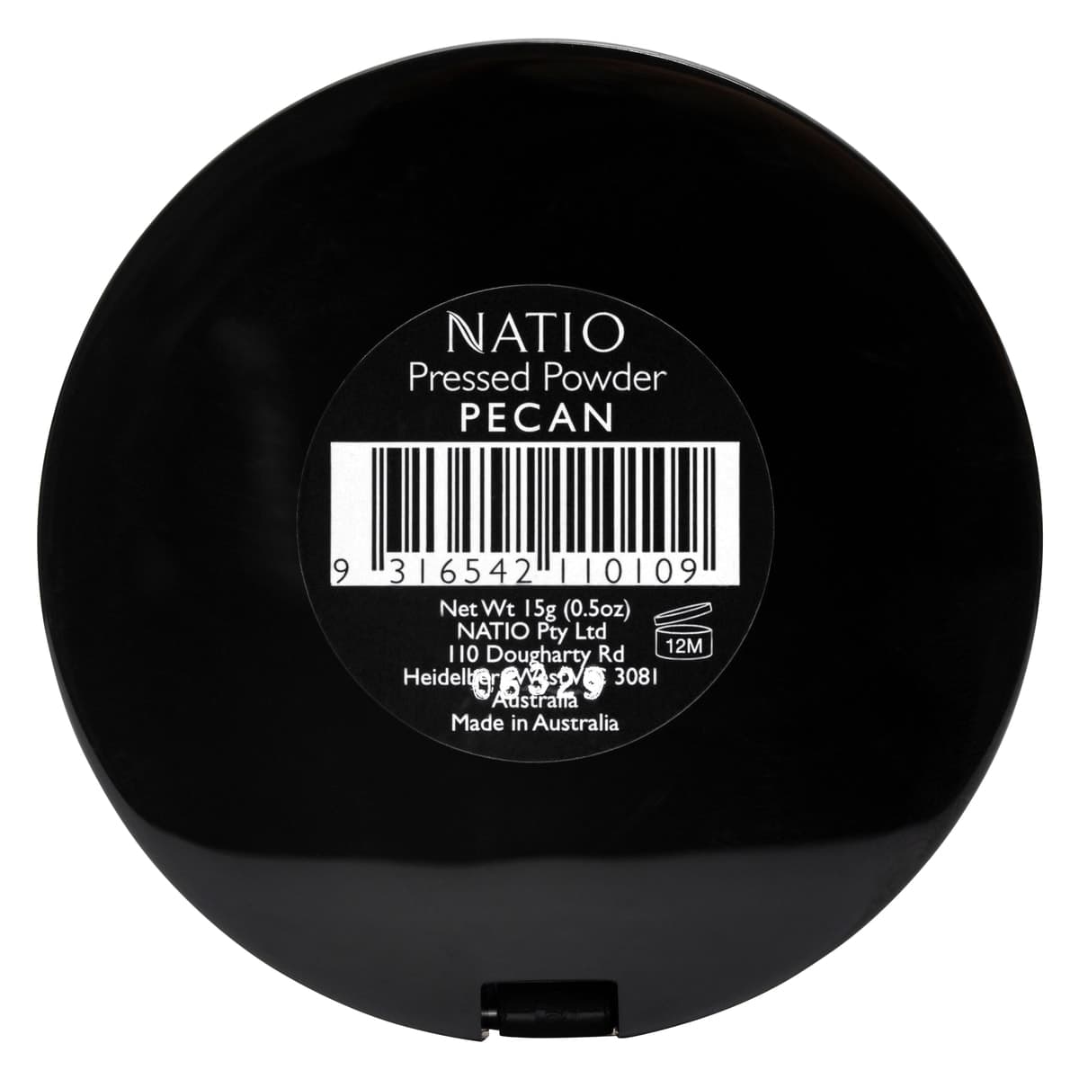 Thumbnail Natio Pressed Powder Pecan 15g