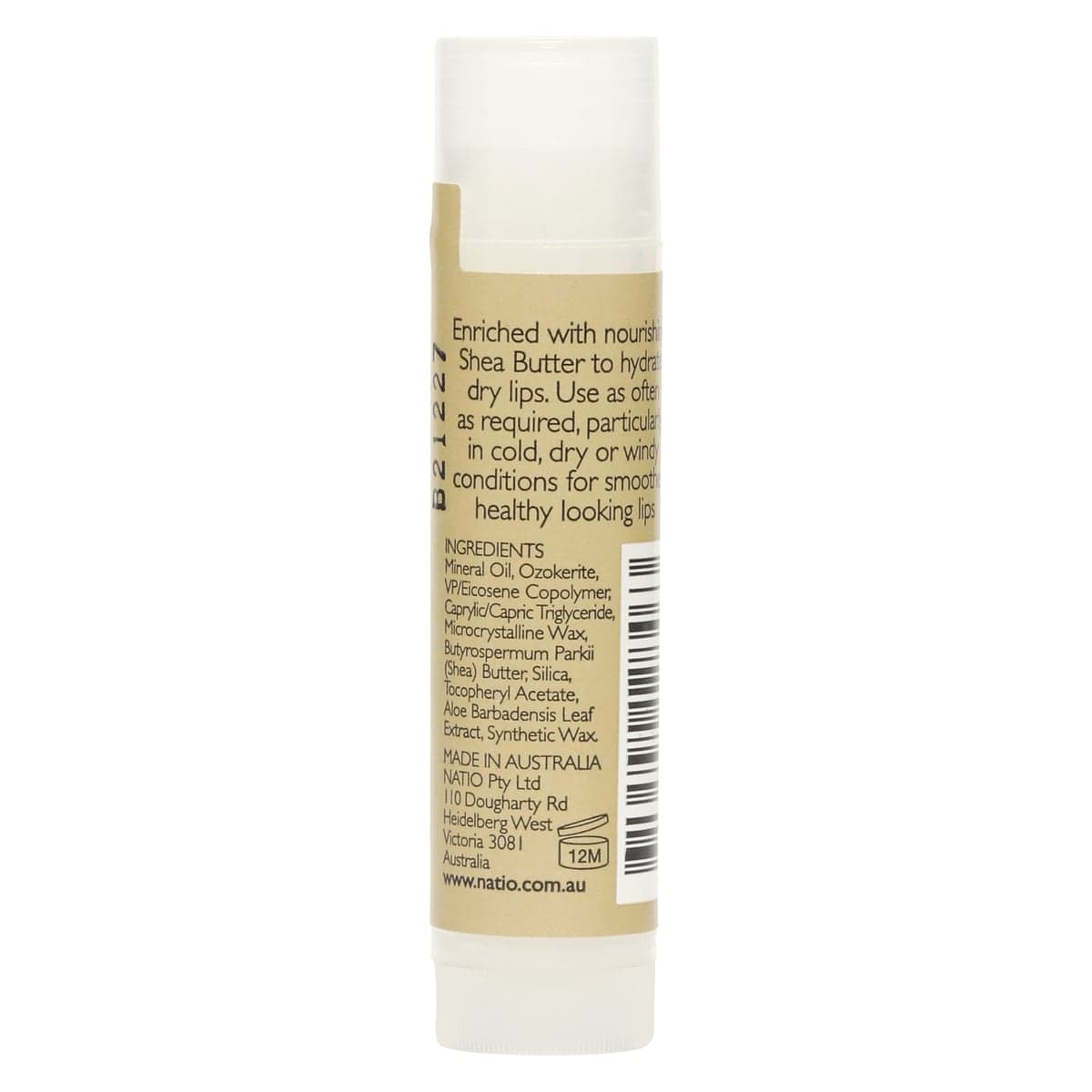 Thumbnail Natio Shea Butter Lip Balm 4g