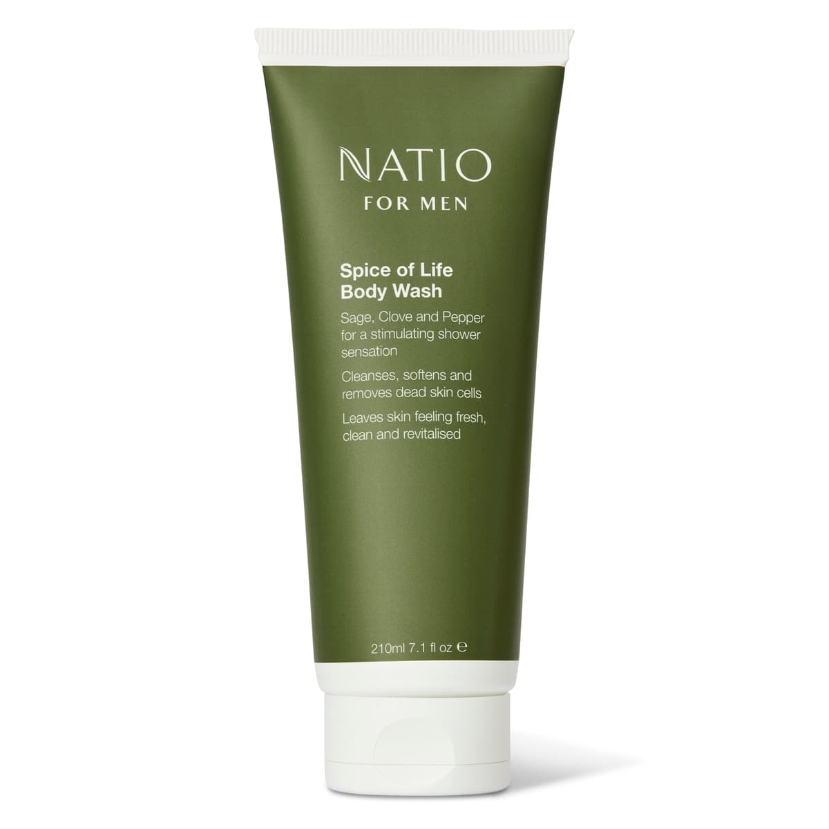 Thumbnail Natio for Men Spice of Life Body Wash 210ml