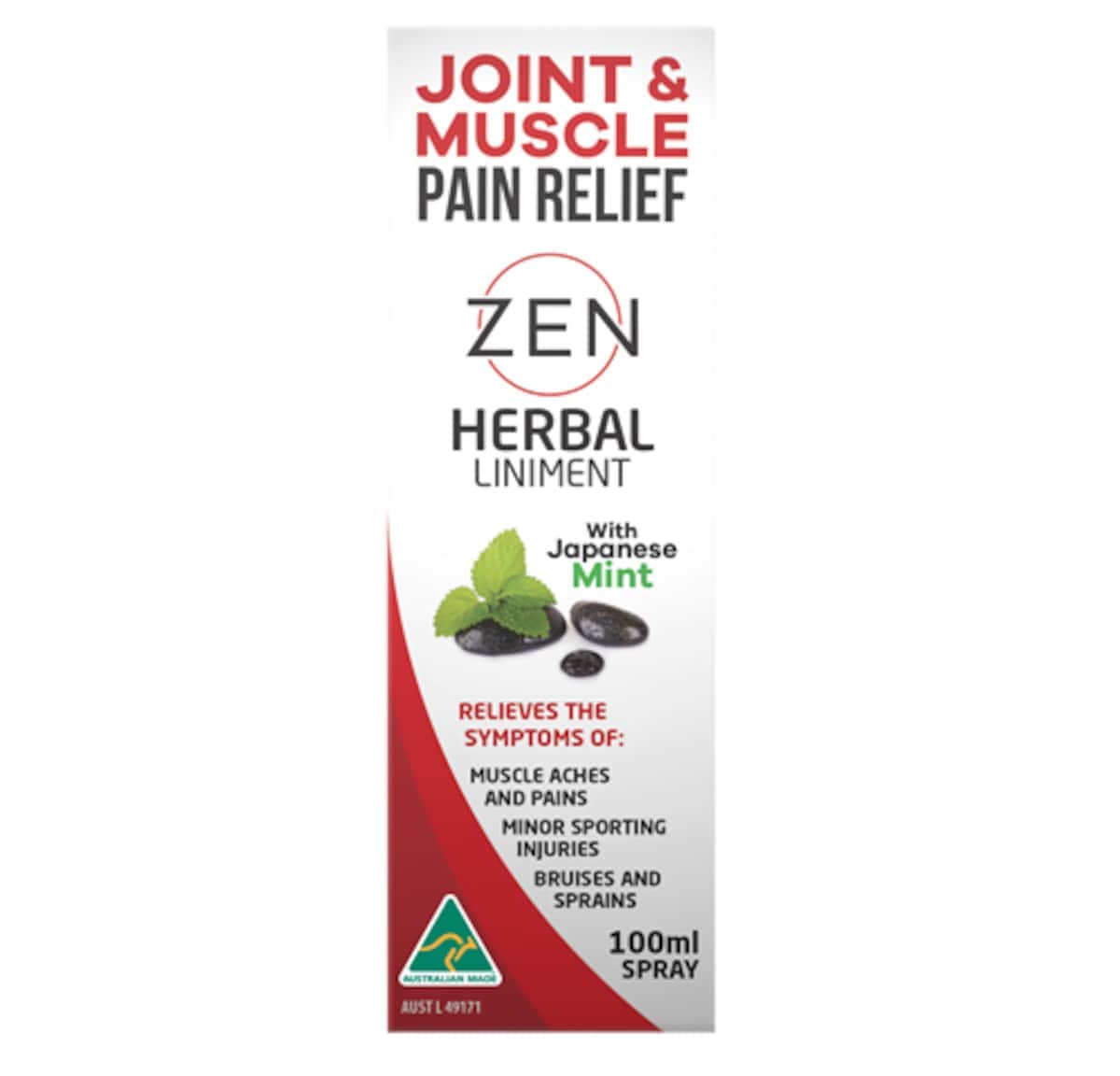 Thumbnail Zen Joint & Muscle Pain Relief Herbal Liniment Spray 100ml