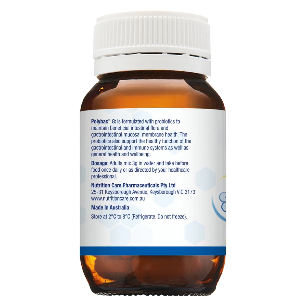 Thumbnail Nutrition Care Polybac 8 Powder 75g