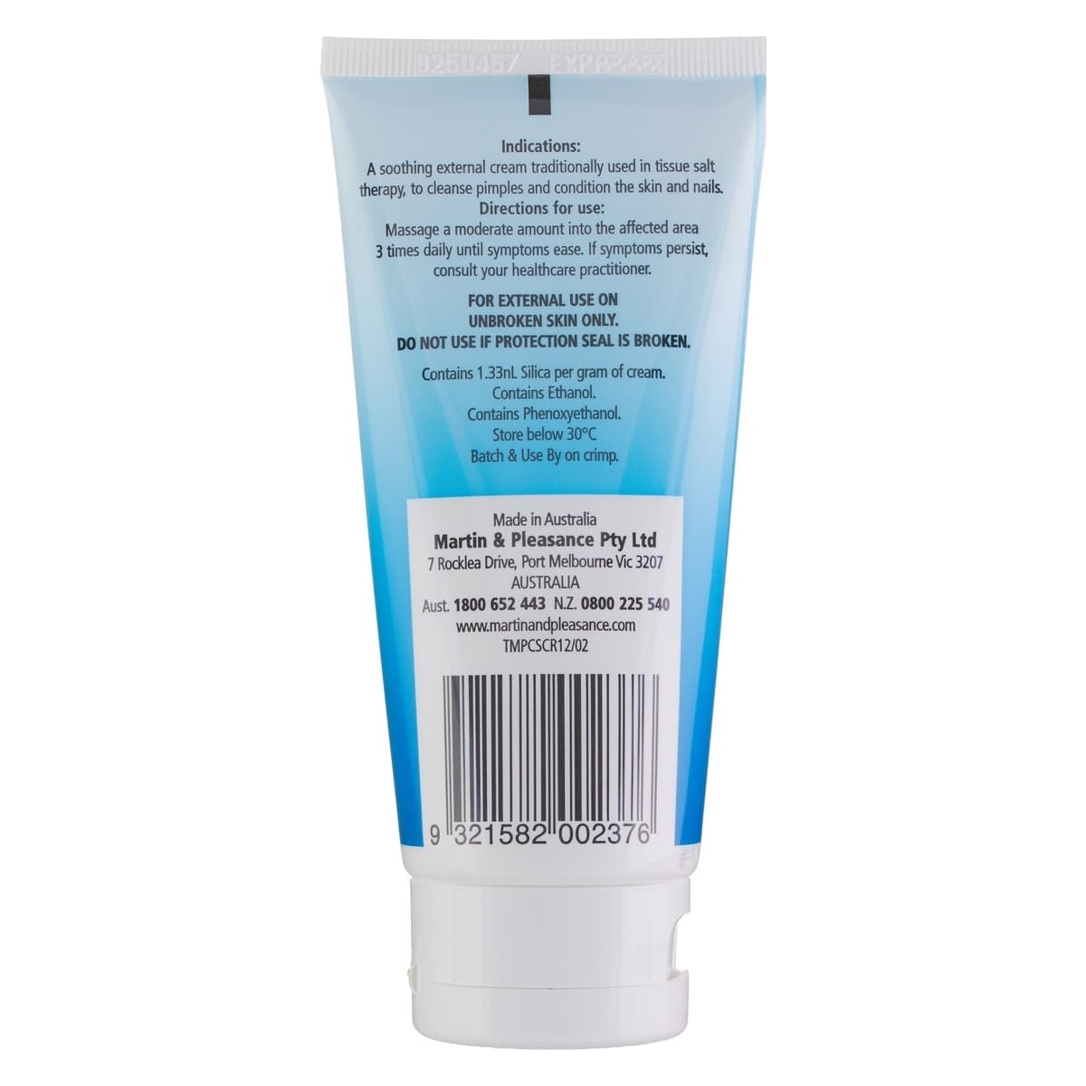 Thumbnail Schuessler Tissue Salts Silica Cleanser & Conditioner Cream 75g