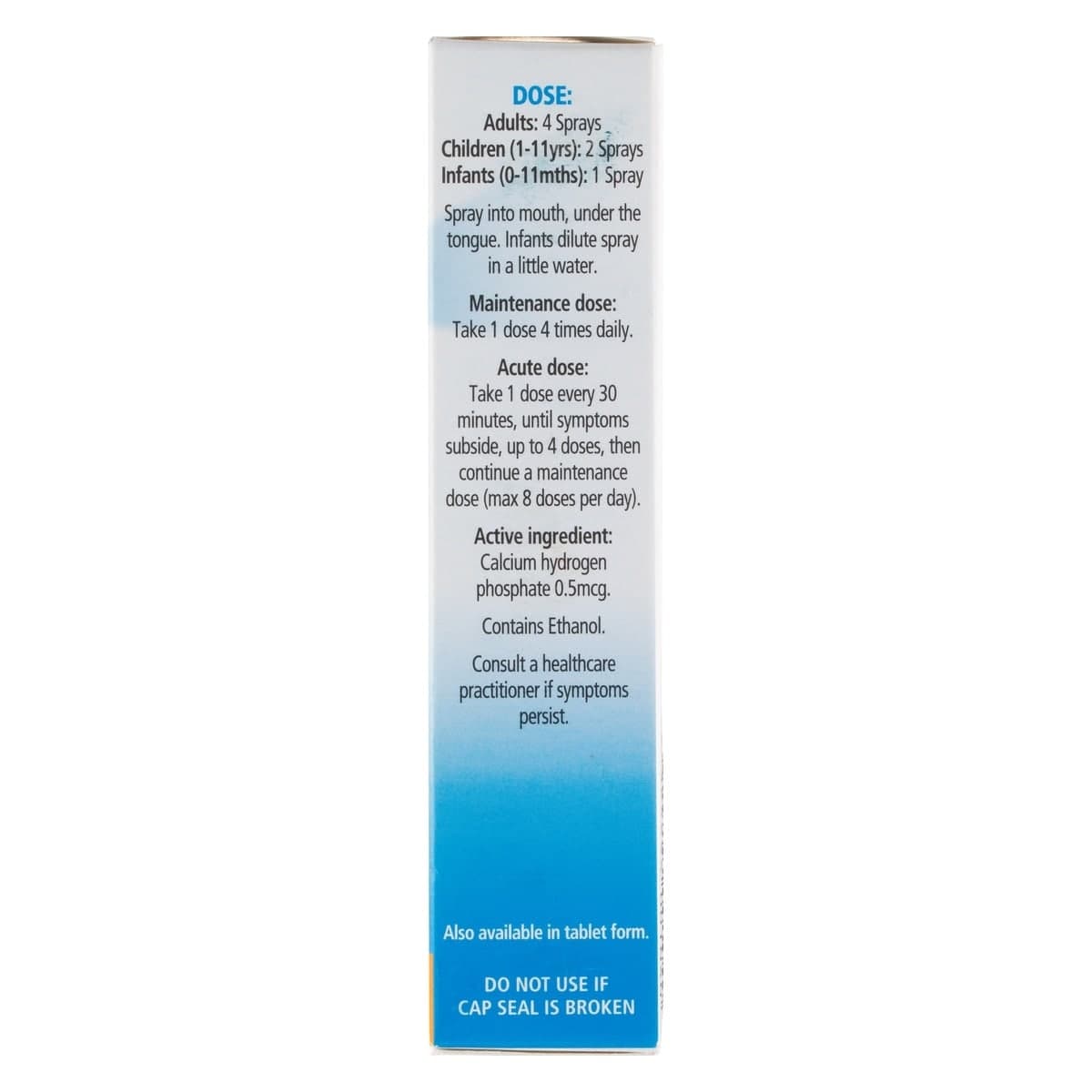 Thumbnail Schuessler Tissue Salts Calc Phos Bone Health Spray 30ml