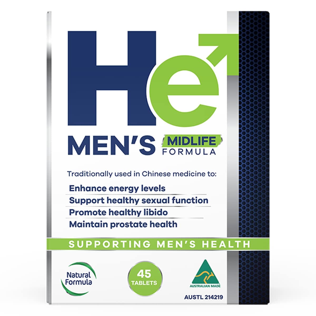 Thumbnail HE Men's Midlife Formula 45 Tablets