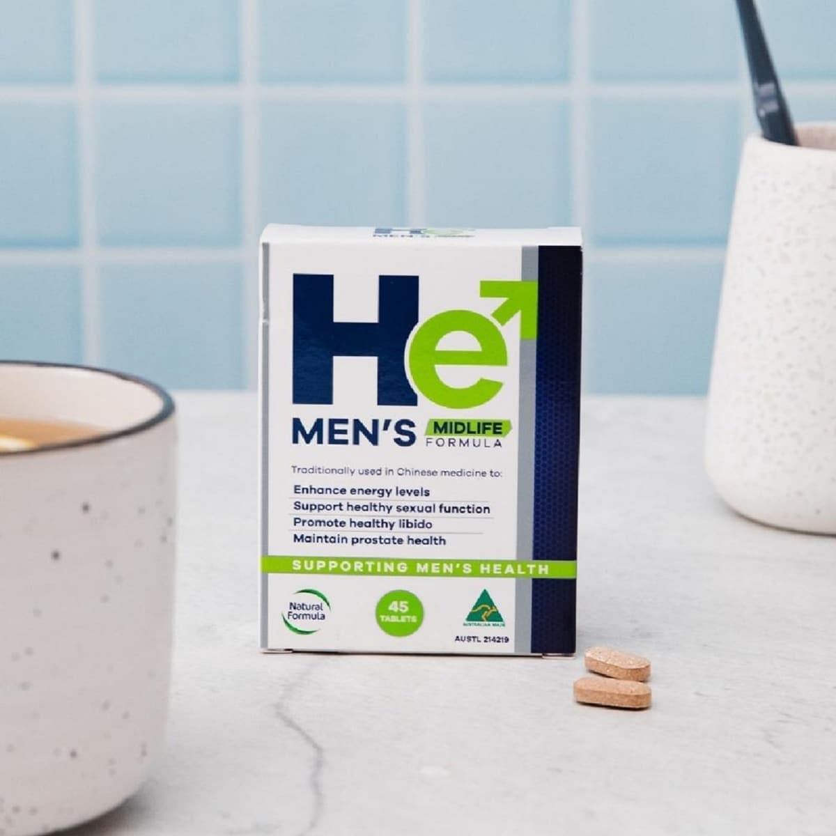 Thumbnail HE Men's Midlife Formula 45 Tablets