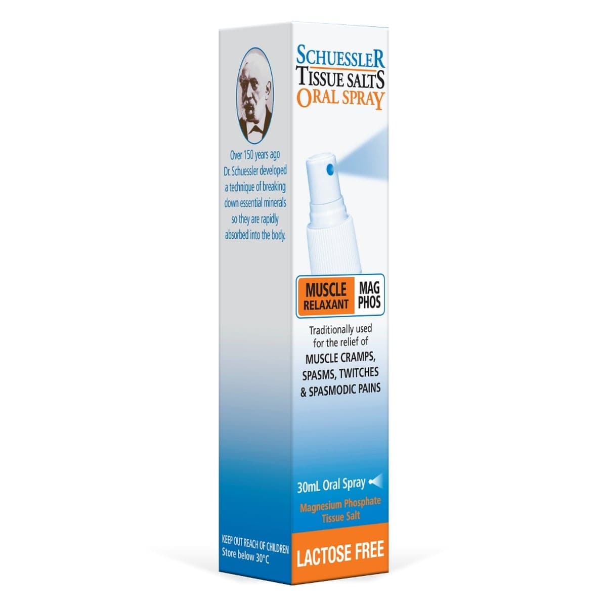 Thumbnail Schuessler Tissue Salts Mag Phos Muscle Relaxant Spray 30ml