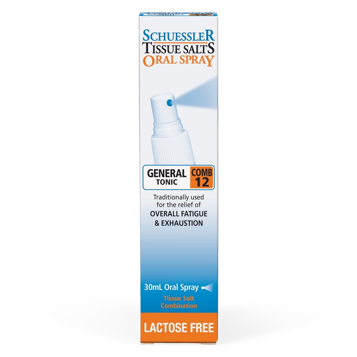 Thumbnail Schuessler Tissue Salts Comb 12 General Tonic Spray 30ml