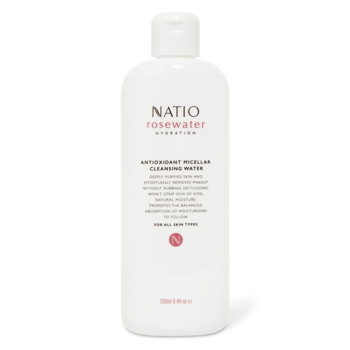 Thumbnail Natio Rosewater Micellar Cleansing Water 250ml