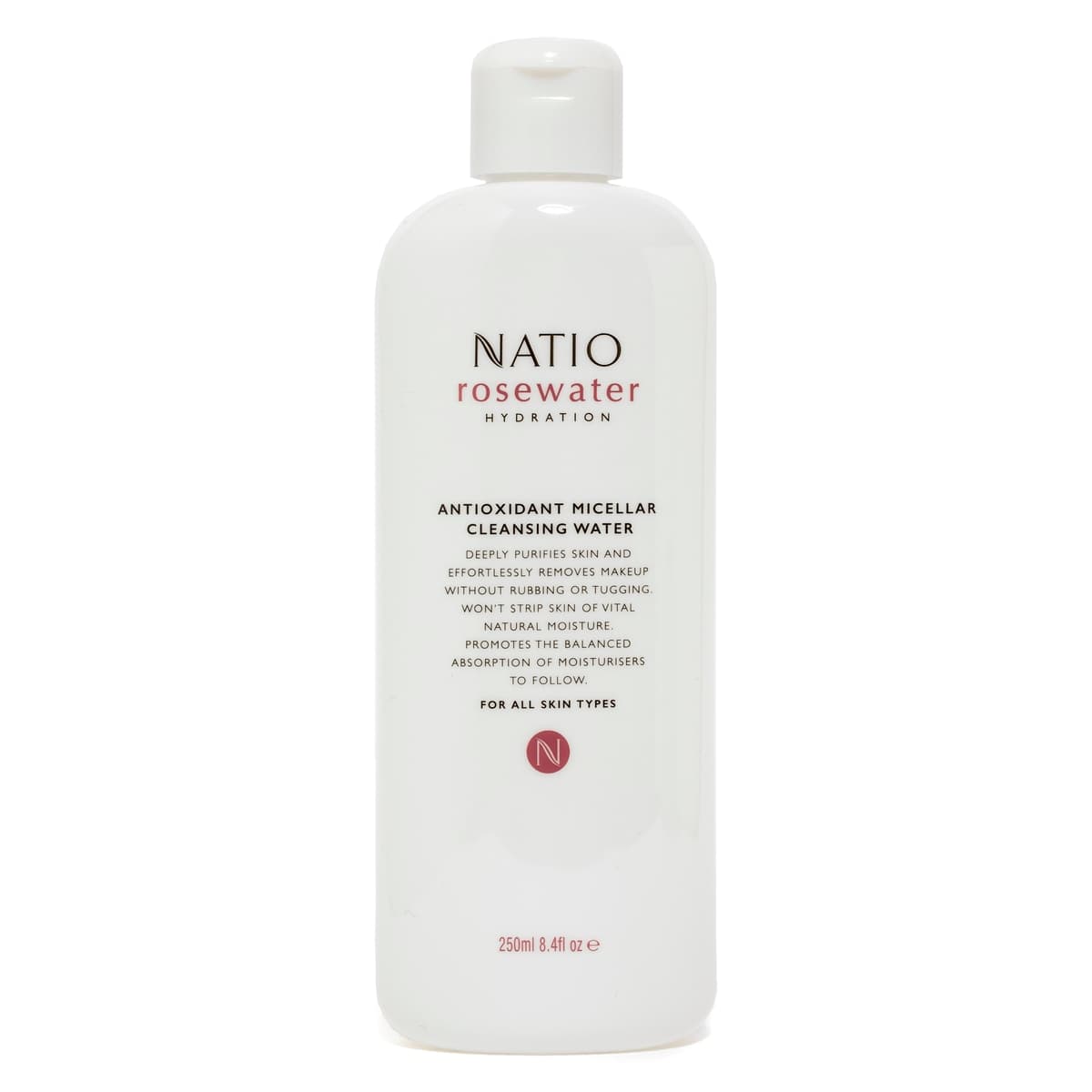Thumbnail Natio Rosewater Micellar Cleansing Water 250ml