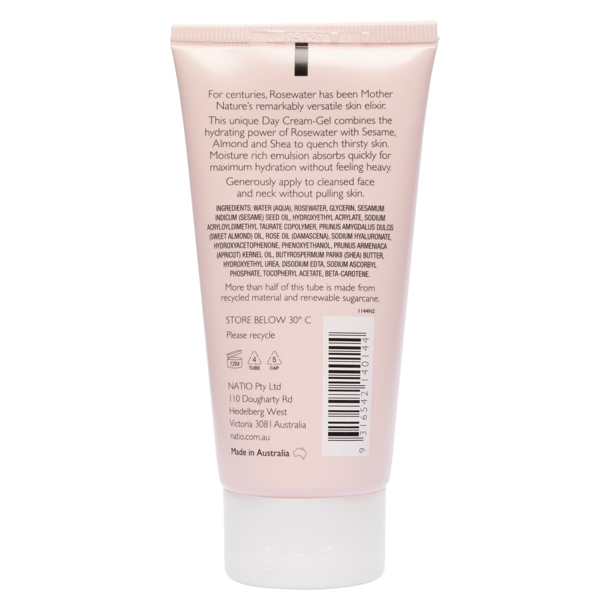 Thumbnail Natio Rosewater Day Cream-Gel 75ml