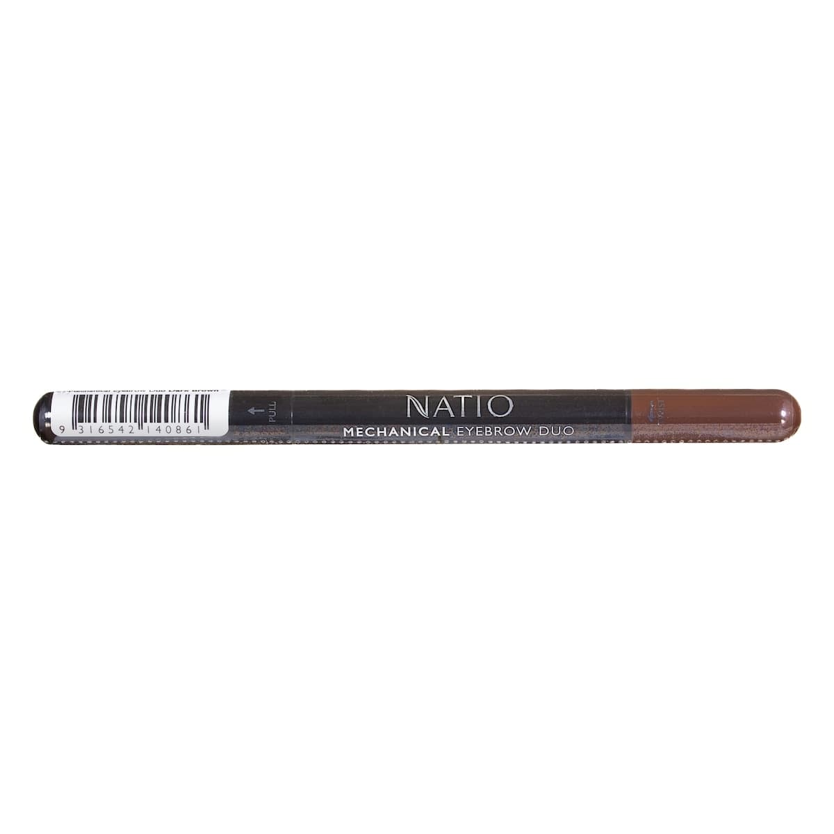 Thumbnail Natio Mechanical Eyebrow Duo Dark Brown 0.7g
