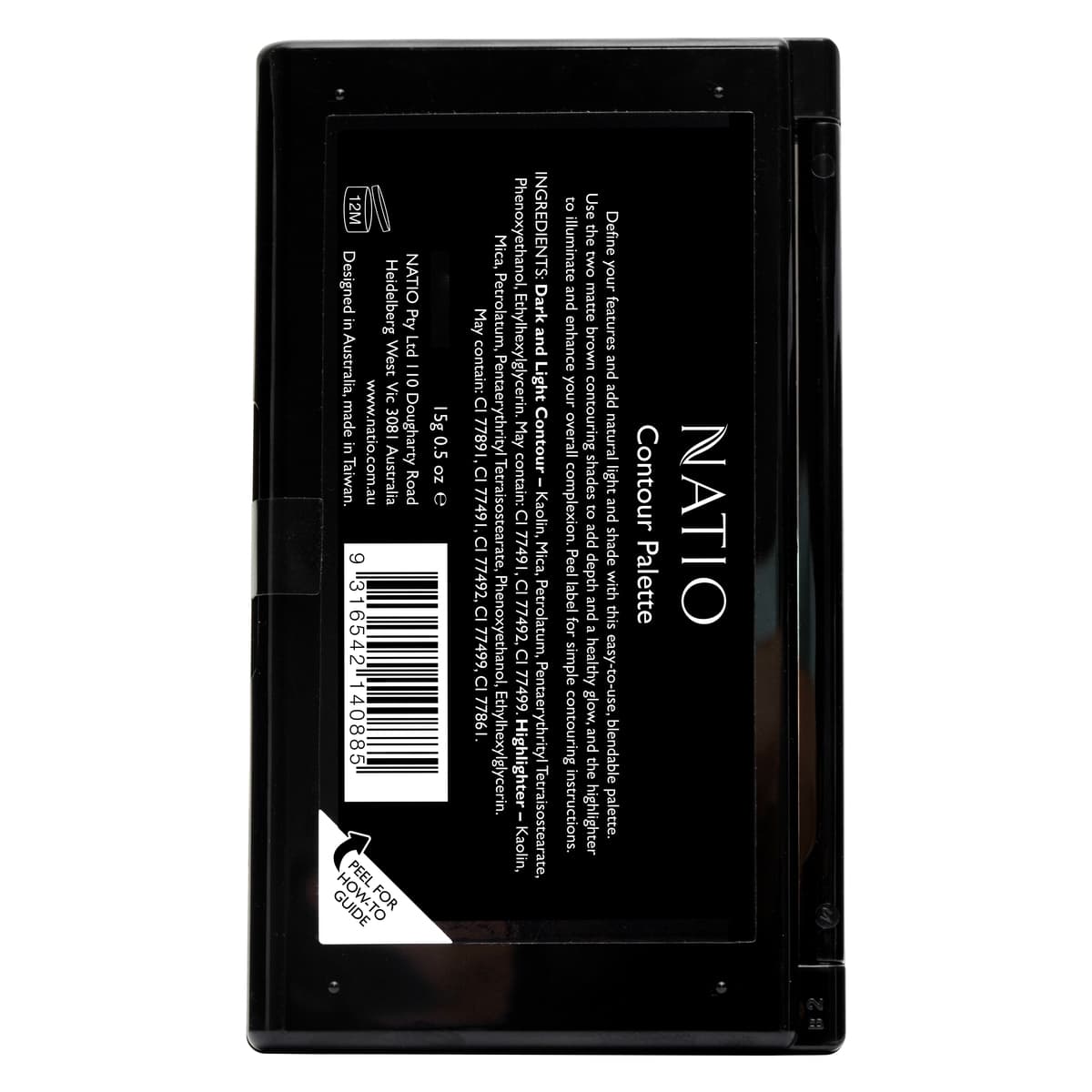 Thumbnail Natio Contour Palette 15g