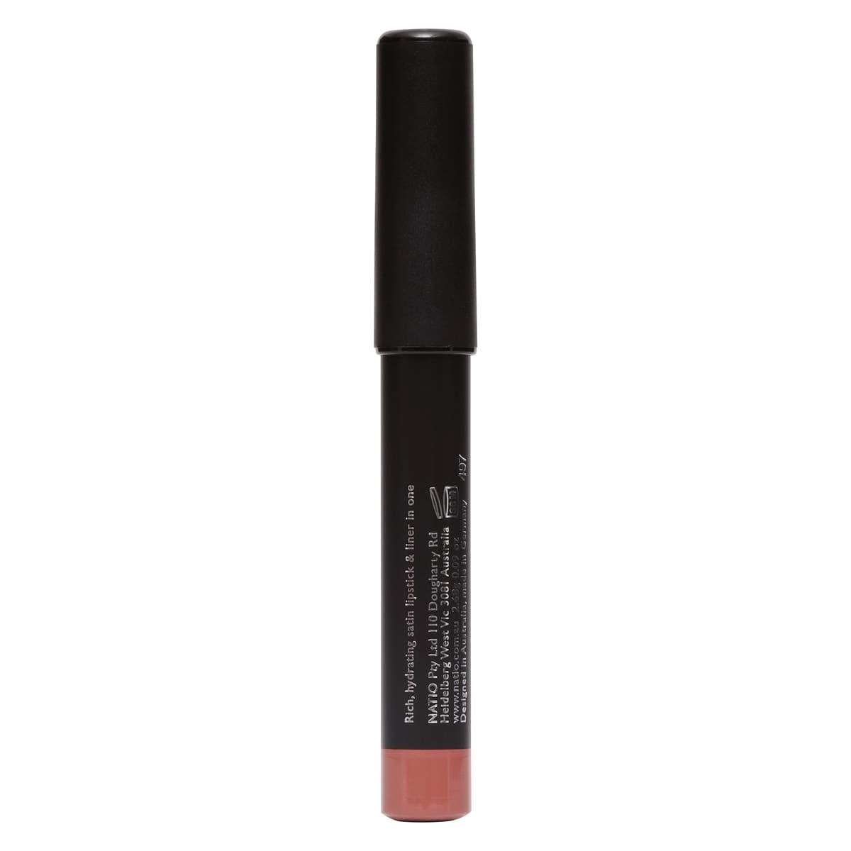 Thumbnail Natio Intense Colour Lip Crayon Earthy Nude 2.68g