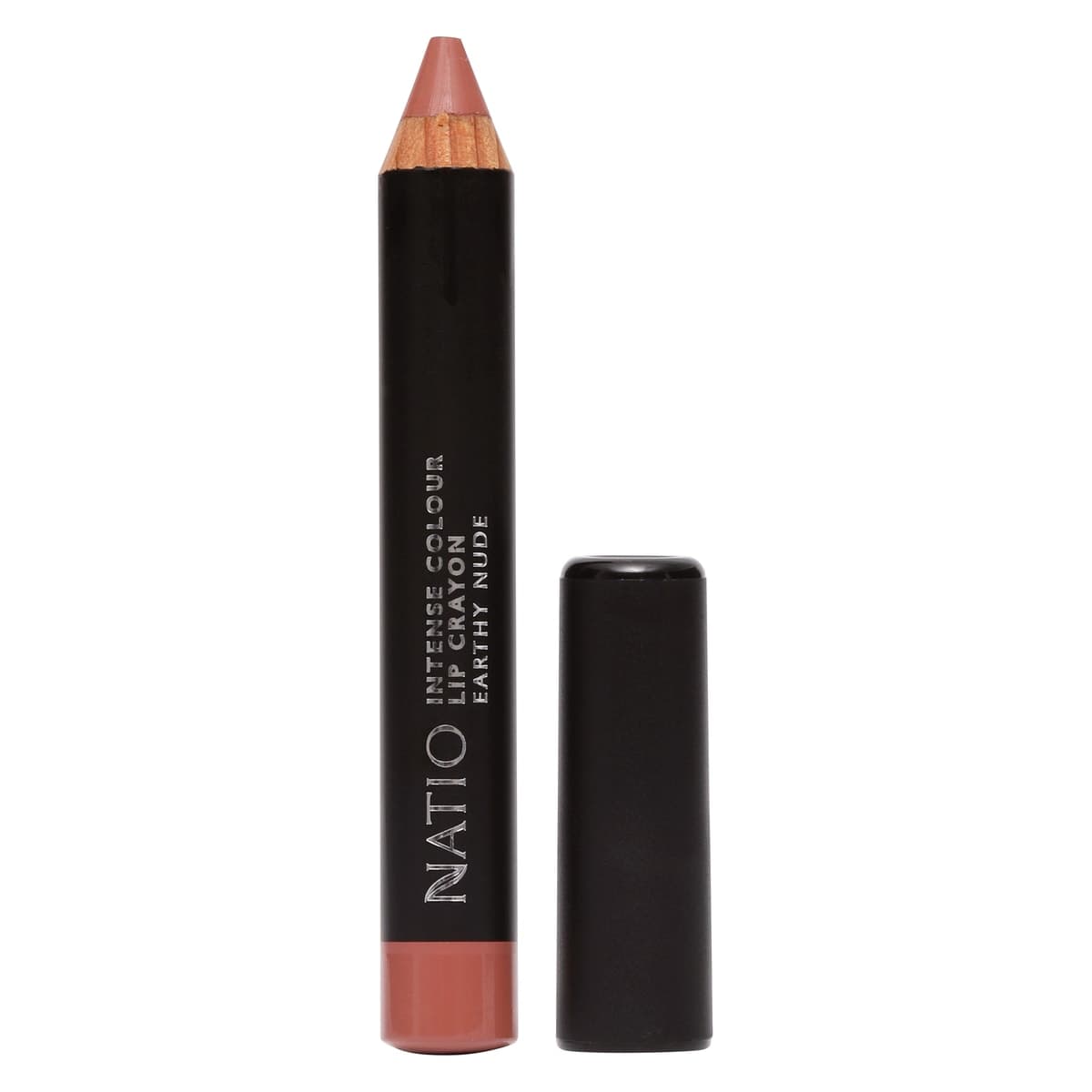 Thumbnail Natio Intense Colour Lip Crayon Earthy Nude 2.68g