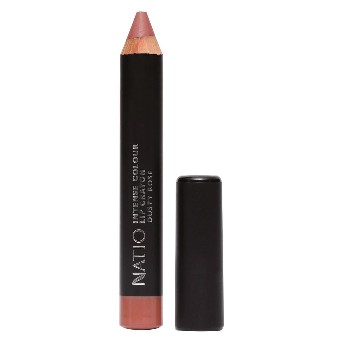 Thumbnail Natio Intense Colour Lip Crayon Dusty Rose 2.68g
