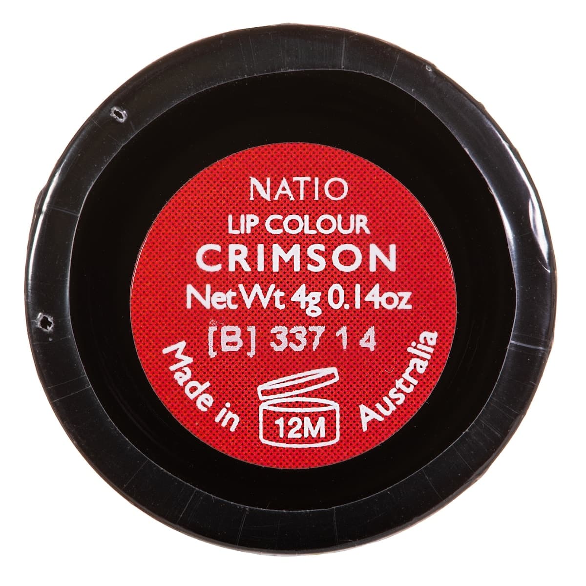 Thumbnail Natio Lip Colour Crimson 4g