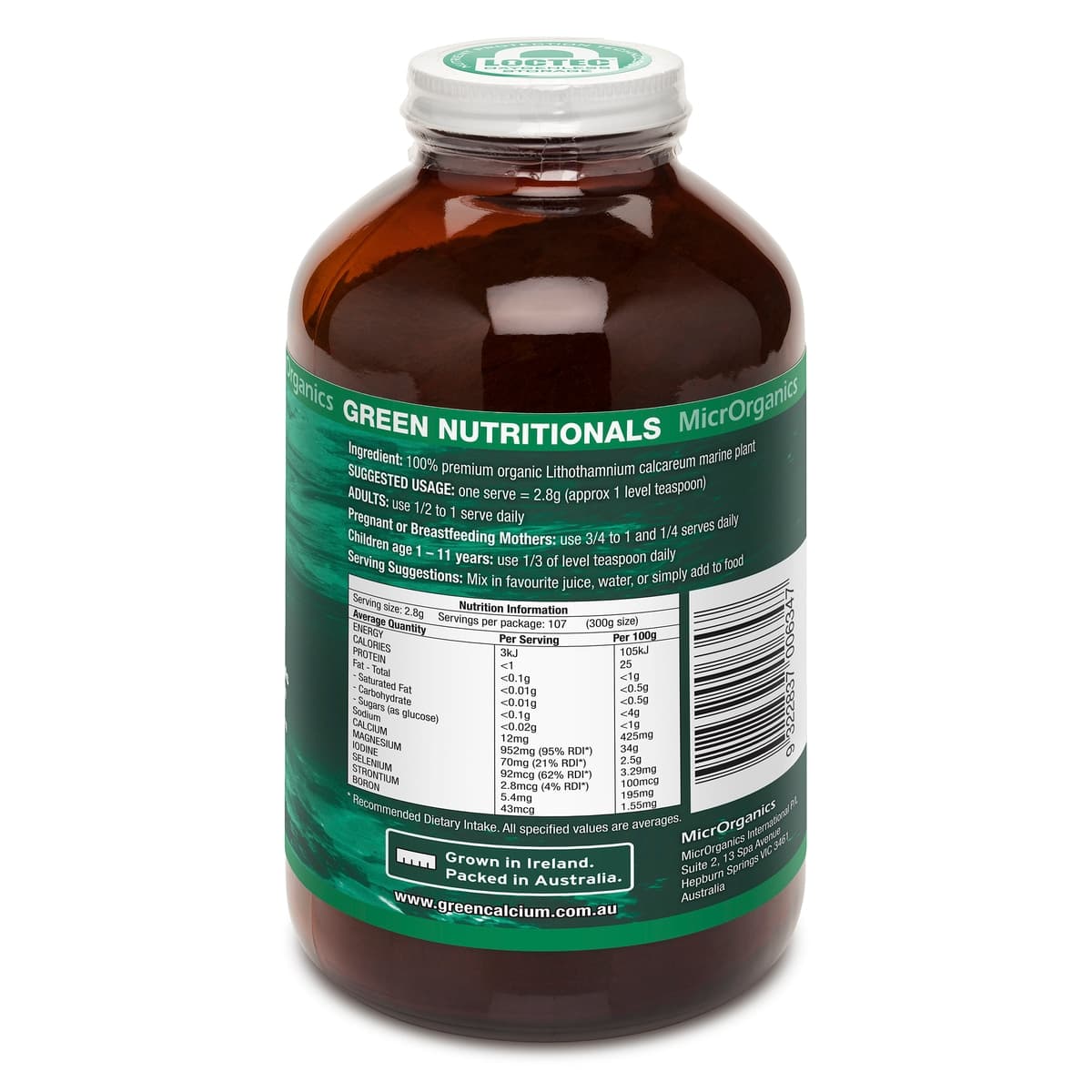 Thumbnail Green Nutritionals Green Calcium Powder 250g