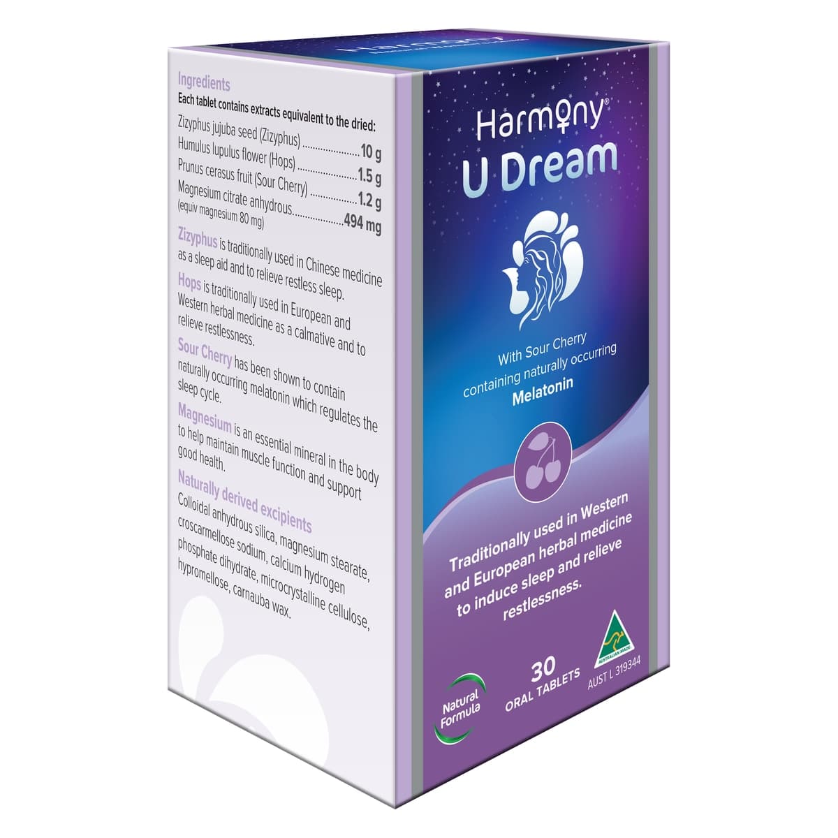 Thumbnail Harmony U Dream 30 Tablets