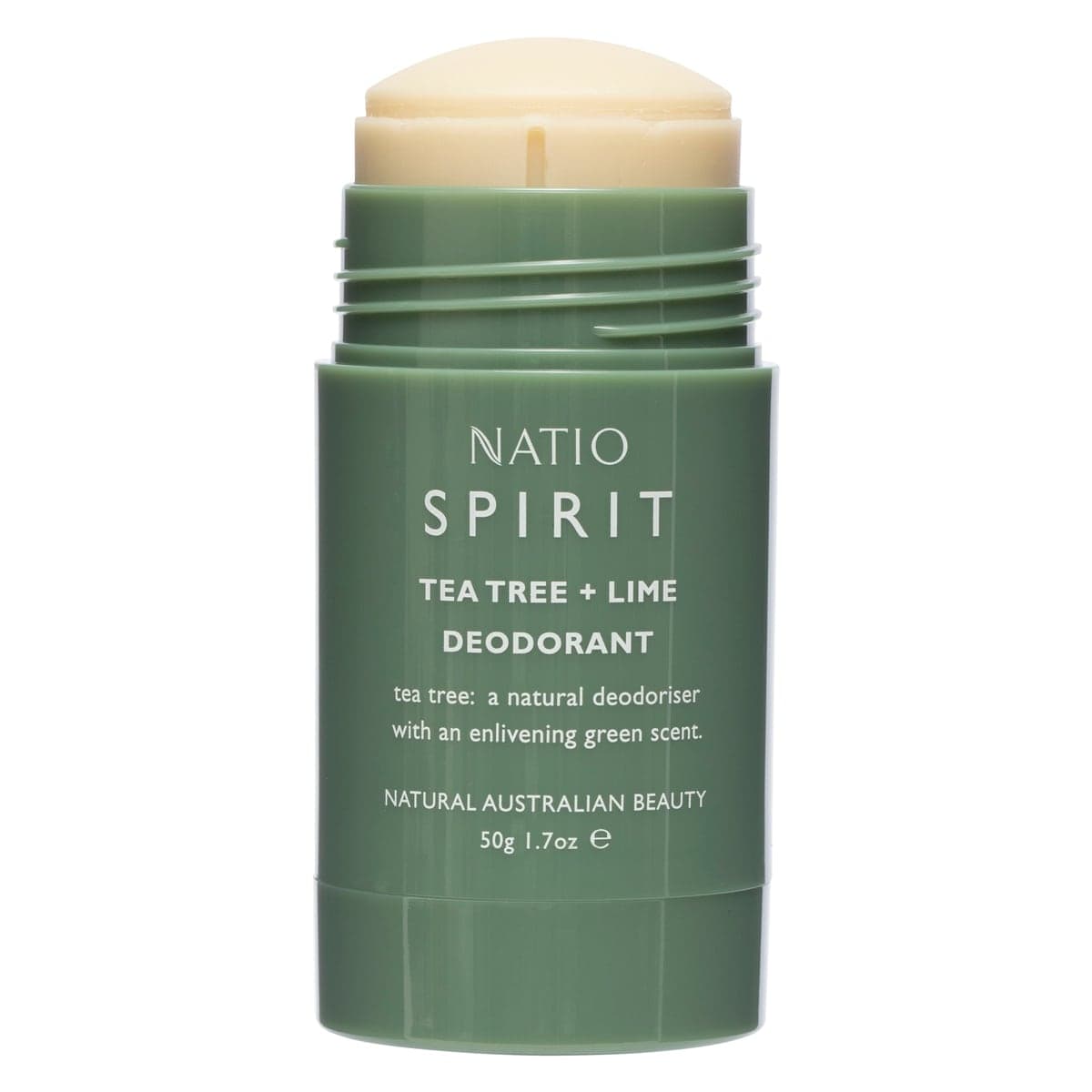Thumbnail Natio Spirit Tea Tree + Lime Deodorant 50g