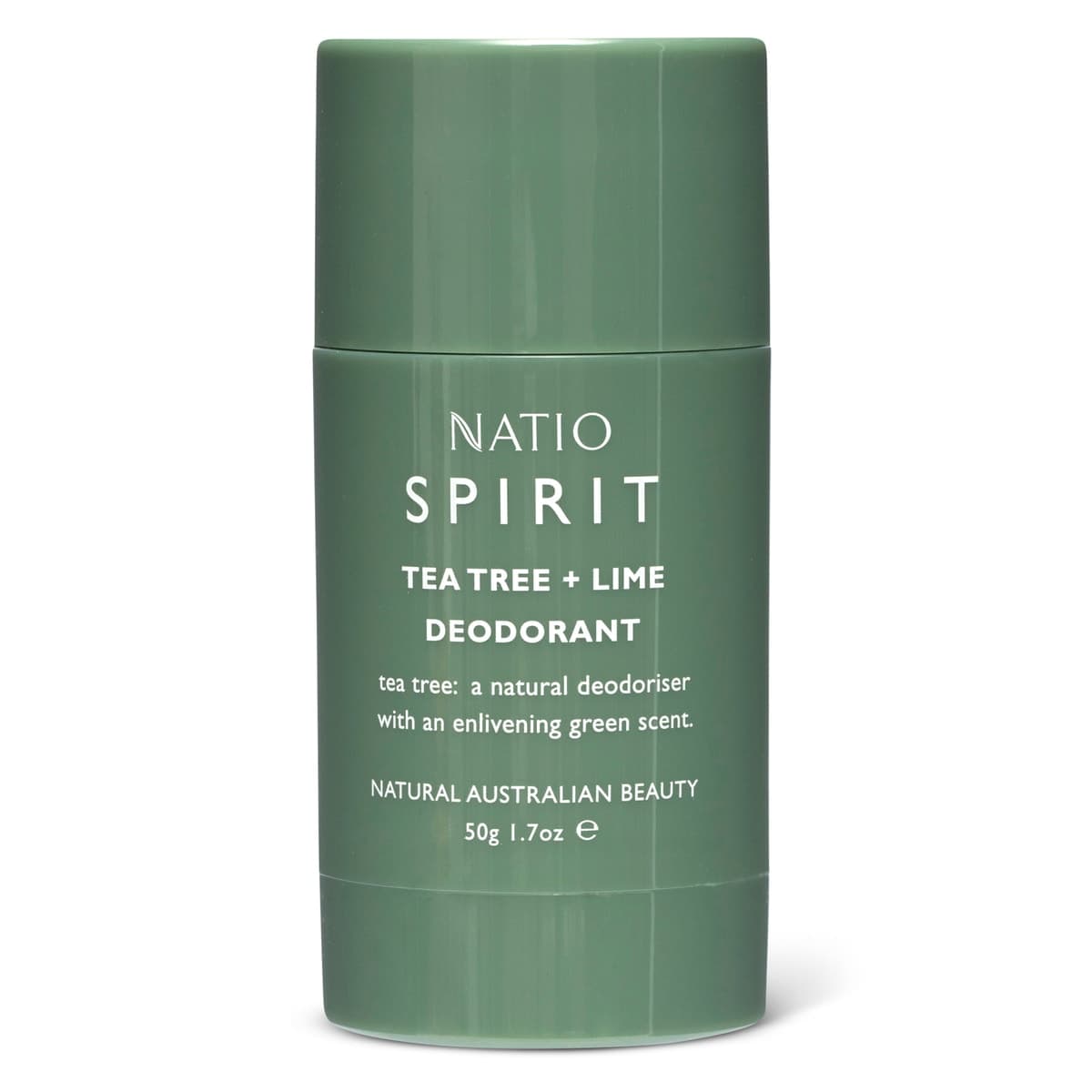Thumbnail Natio Spirit Tea Tree + Lime Deodorant 50g