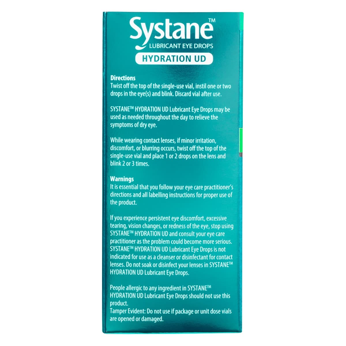 Thumbnail Systane Hydration UD Eye Drops Preservative Free 30 x 0.7ml Vials