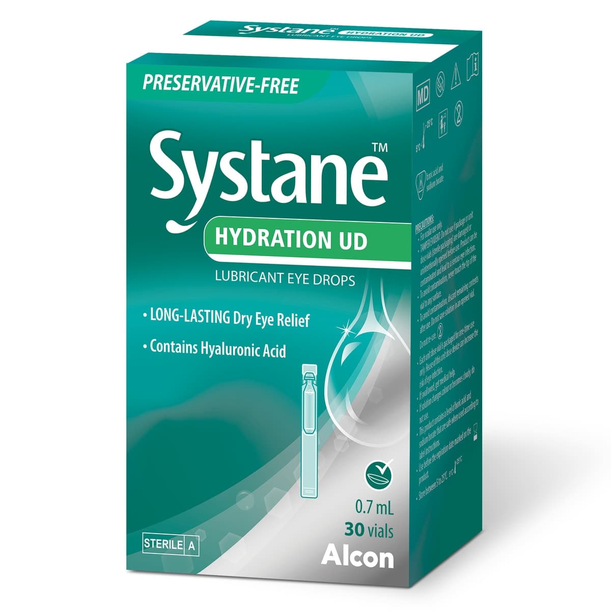 Thumbnail Systane Hydration UD Eye Drops Preservative Free 30 x 0.7ml Vials