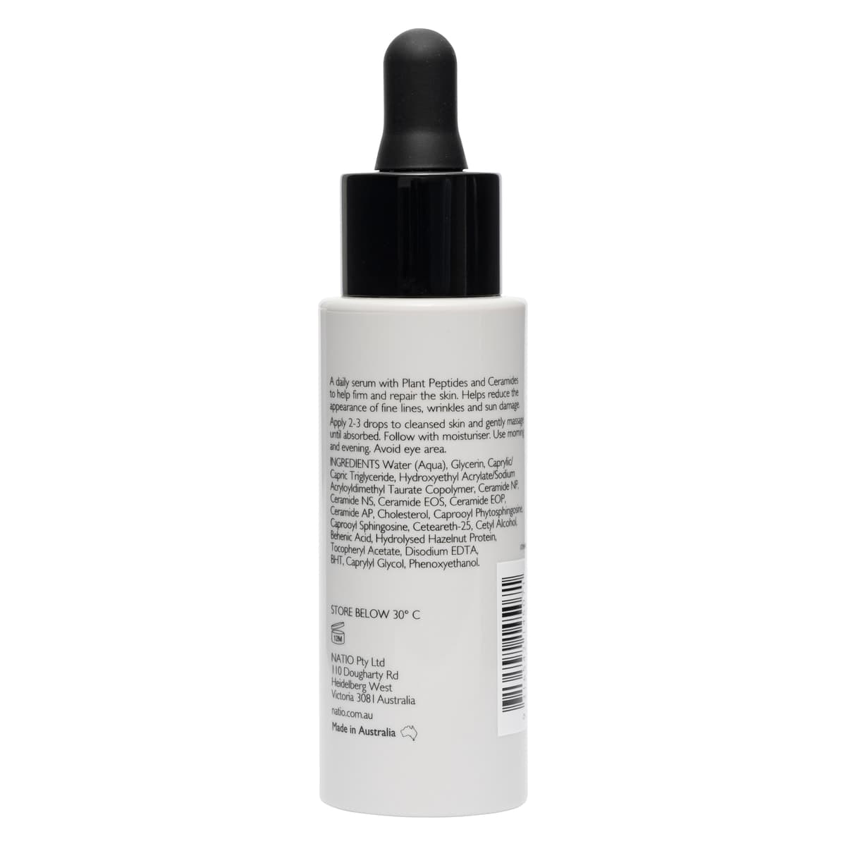 Thumbnail Natio Treatments Plant Peptide Line & Wrinkle Serum 30ml