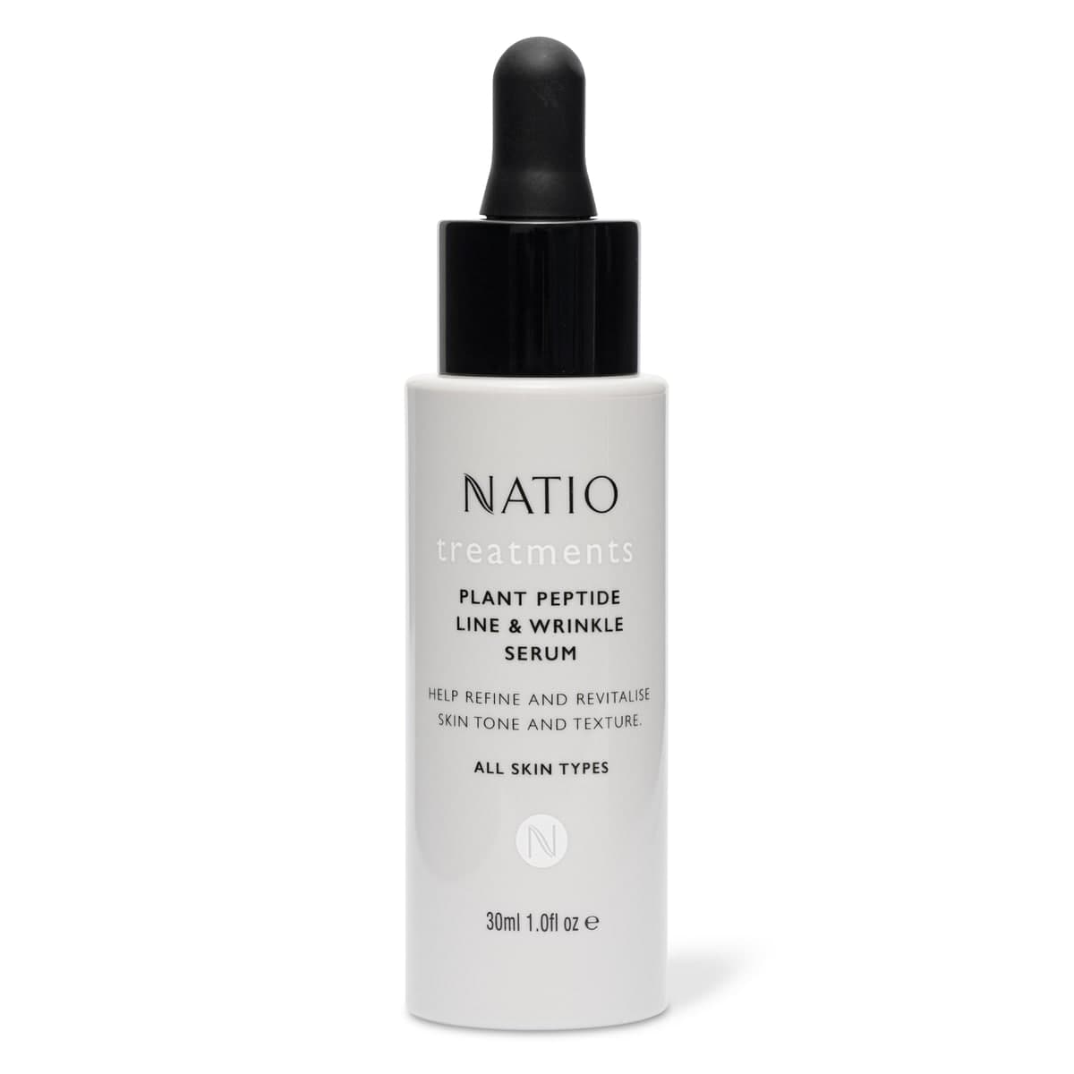Thumbnail Natio Treatments Plant Peptide Line & Wrinkle Serum 30ml