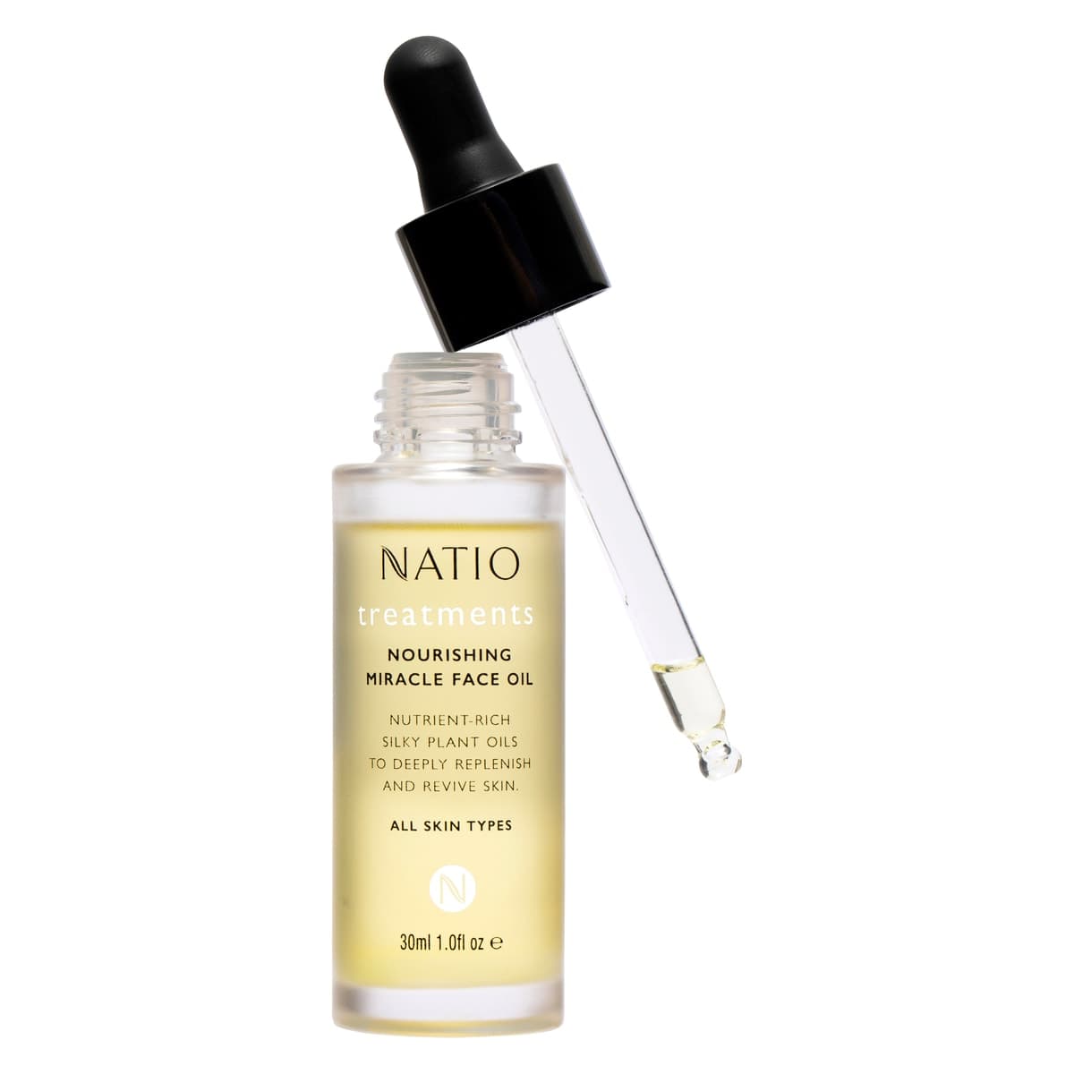 Thumbnail Natio Treatments Nourishing Miracle Face Oil 30ml